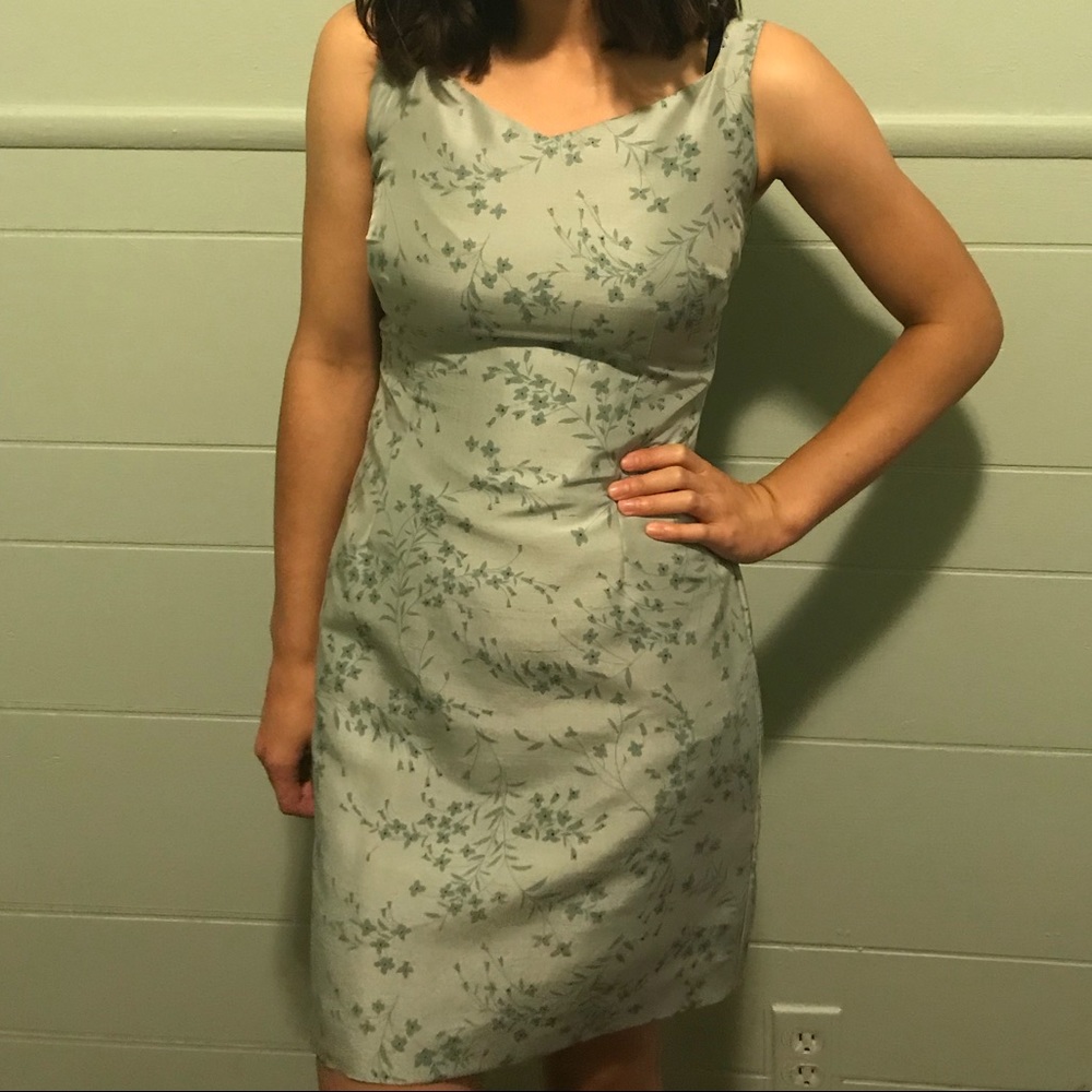 Light green dress
